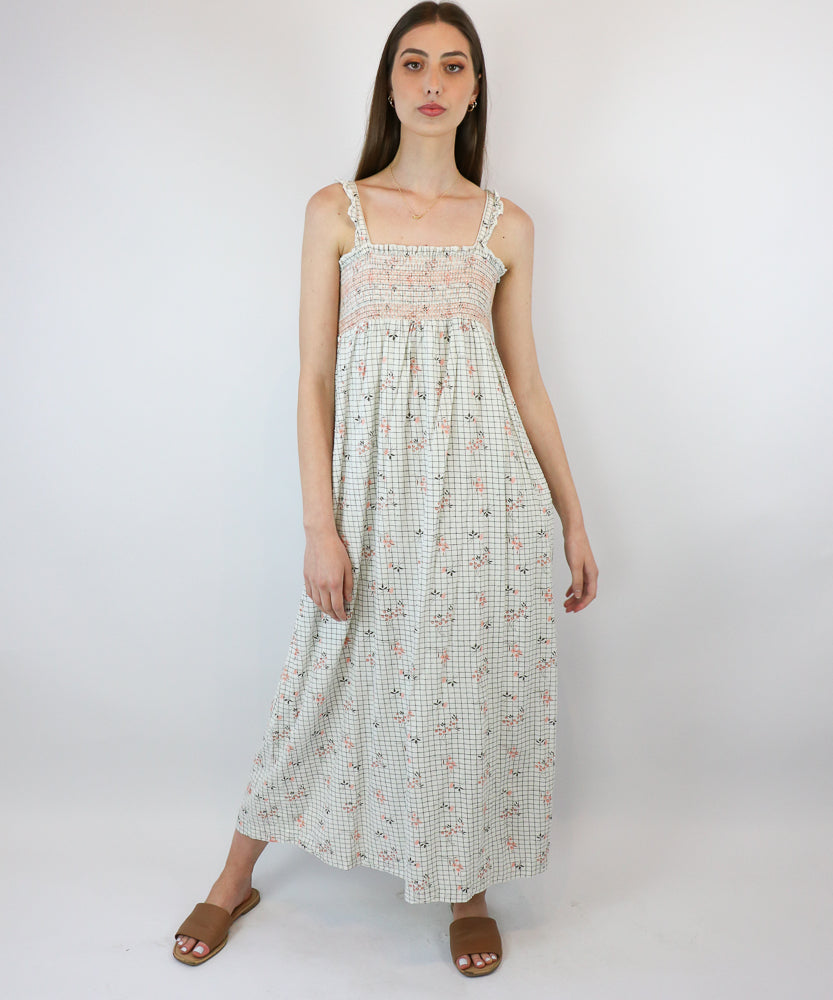 DREAMY COTTON MAXI DRESS BY INDI AND COLD (AU8-12)